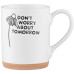 Чашка ARDESTO Don't worry, 535мл, керамика, белый