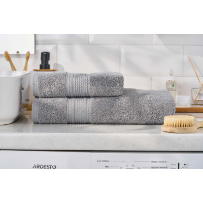 Рушник махровий ARDESTO SuperSoft 70х140см, 100% бавовна, сірий Рушник махровий ARDESTO SuperSoft 70х140см, 100% бавовна, сірий