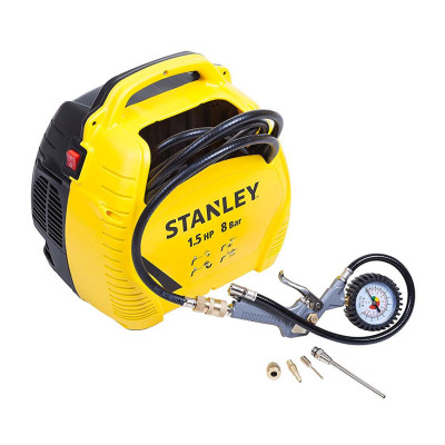 Компресор повітряний Stanley безолійний 1100Вт 180л/хв 8бар 6.1кг Компресор повітряний Stanley безолійний 1100Вт 180л/хв 8бар 6.1кг