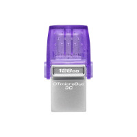 Kingston Накопичувач 128GB USB 3.2 Gen1 + Type-C DT microDuo 3C R200MB/s Kingston Накопичувач 128GB USB 3.2 Gen1 + Type-C DT microDuo 3C R200MB/s