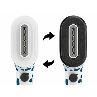 Відпарювач Tefal компактний Pure Pop Home & Travel, 1300Вт, 70мл, постійна пара - 20гр, біло-синій