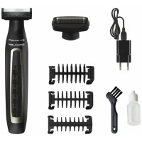 Тример Rowenta & Karl Lagerfeld Forever Sharp, для бороди, вусів, акум., роторний мотор, насадок-4, титан.напил., чорний Тример Rowenta & Karl Lagerfeld Forever Sharp, для бороди, вусів, акум., роторний мотор, насадок-4, титан.напил., чорний