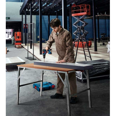 Шуруповерт-дрель ударный аккумуляторный Bosch GSB 18 V-50 18V2х2.0А-ч 28-50Нм 460-1800об-хв 1.1кг кейс L-Case