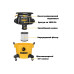 Пилосос професійний DeWalt 1050Вт 15кПа контейнер 20л 6.2кг Пилосос професійний DeWalt 1050Вт 15кПа контейнер 20л 6.2кг