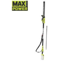 Кусторез аккумуляторный высотный Ryobi Max Power RY36PHT50A-0 36В 50см шаг реза 22мм 4.2кг без АКБ и ЗУ Кусторез аккумуляторный высотный Ryobi Max Power RY36PHT50A-0 36В 50см шаг реза 22мм 4.2кг без АКБ и ЗУ