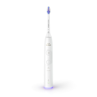 Щітка зубна електр. Philips, Sonicare 6100 Series, 62т. колив/хв, насадок-1, футляр, білий