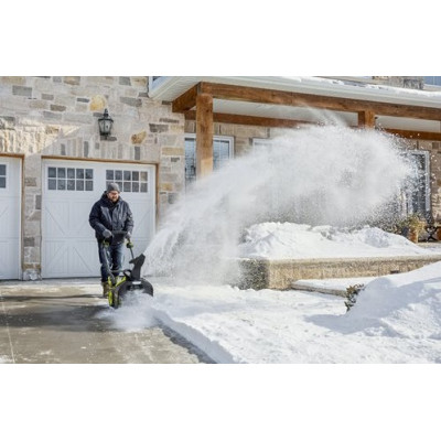 Снегоуборочная машина аккумуляторная Ryobi RY36STX45A-140 36В MAX POWER акб 1х4Ач ширина 45см бесщеточный двигатель выброс до 8м высота до 25см 21кг (5133005724)