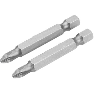 Біти Tolsen, PZ3х50мм, сталь S2, набір 2шт Біти Tolsen, PZ3х50мм, сталь S2, набір 2шт
