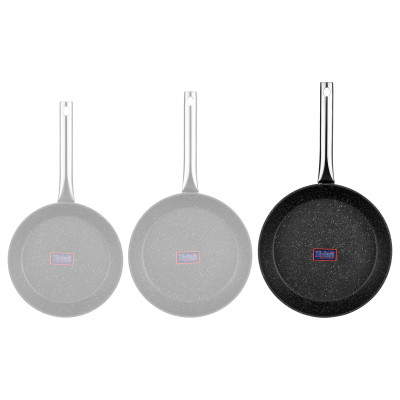 Сковорода Ardesto Gemini Abetone 28 см, чорний, алюміній AR1928GBH Сковорода Ardesto Gemini Abetone 28 см, чорний, алюміній AR1928GBH