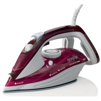 Утюг Gorenje, 3000Вт, 350мл, паровой удар-105гр, верт. отпаривание, антинакипь, автоотключение, керам. подошва, бардово-белый (SIH3000RBC) Утюг Gorenje, 3000Вт, 350мл, паровой удар-105гр, верт. отпаривание, антинакипь, автоотключение, керам. подошва, бардово-белый (SIH3000RBC)
