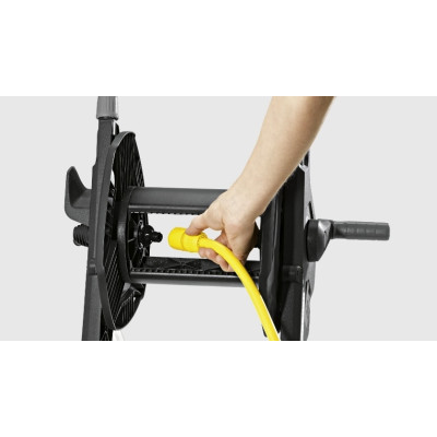 Катушка для шланга Karcher "HT 4.500", складная, регулировка высоты ручки тележки, длина шланга: 1/2" 50м, 5/8" 35м, 3/4" 23м (2.645-170.0) Катушка для шланга Karcher "HT 4.500", складная, регулировка высоты ручки тележки, длина шланга: 1/2" 50м, 5/8" 35м, 3/4" 23м (2.645-170.0)