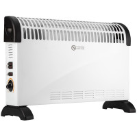 Конвектор Neo Tools, 25м2, 2000Вт, мех. упр-ння, з терморегулятором, відкритий нагрів. елемент, білий Конвектор Neo Tools, 25м2, 2000Вт, мех. упр-ння, з терморегулятором, відкритий нагрів. елемент, білий