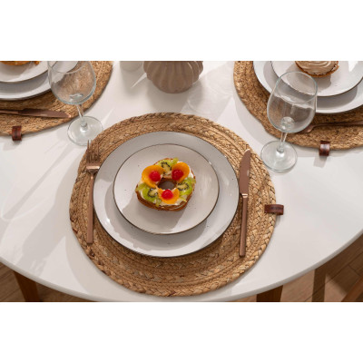 Килимок сервірувальний ARDESTO, 38см, соломка, паперовий шпагат