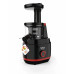 Соковитискач Tefal Juiceo шнековий 150Вт, чаша-0.8л, жмих-0.8л, насадка для цитрусових, пластик, червоно-чорний