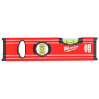 Рівень Milwaukee Slim 20, 20см, 2 капсули, алюмінієвий корпус