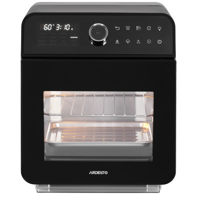 Мультипіч Ardesto, 2250Вт, об'єм-15л, сенсорне керування, функція приготування на пару, 40-220°C, метал/пластик, біло-чорний Мультипіч Ardesto, 2250Вт, об'єм-15л, сенсорне керування, функція приготування на пару, 40-220°C, метал/пластик, біло-чорний