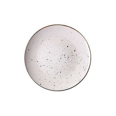 Тарілка обідня ARDESTO Bagheria Bright white, 26см, кераміка, білий