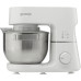 Кухонна машина Gorenje 800Вт, чаша-метал, корпус-метал, насадок-3, білий
