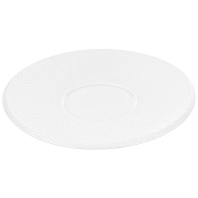 Блюдце ARDESTO Ancona, 16см, порцеляна, білий