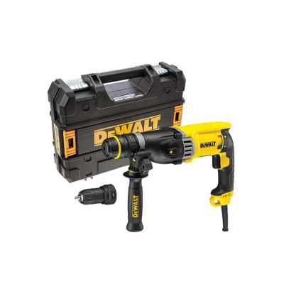 Перфоратор мережевий DeWalt SDS-Plus 900Вт 3.0 Дж 0-5350уд/хв 0-1450об/хв 3 режими кейс 3.1кг Перфоратор мережевий DeWalt SDS-Plus 900Вт 3.0 Дж 0-5350уд/хв 0-1450об/хв 3 режими кейс 3.1кг