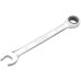 Ключ гайковий Tolsen, комбінований, храповий механізм, 231мм, 17мм, CrV