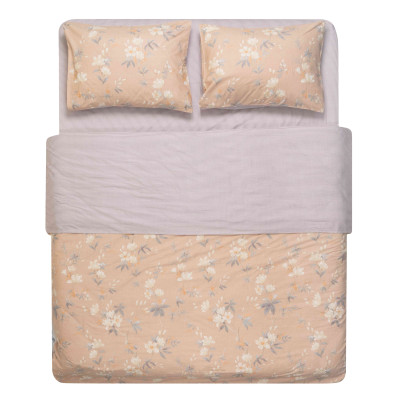 КПБ 2,0сп ARDESTO Gloria, підковдра 200х220см, простирадло 230х240см, наволочки (2) 50х70см, 100% бавовна, сатин, магнолія, смужки КПБ 2,0сп ARDESTO Gloria, підковдра 200х220см, простирадло 230х240см, наволочки (2) 50х70см, 100% бавовна, сатин, магнолія, смужки