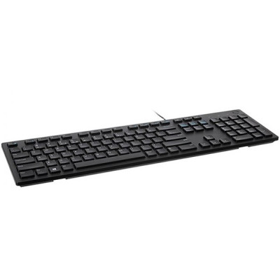 Клавиатура Dell Multimedia Keyboard-KB216 Ukrainian (QWERTY) - Black (580-AHHE)