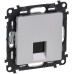 Розетка RJ45 Кат.5е UTP Legrand Valena LIFE, алюміній