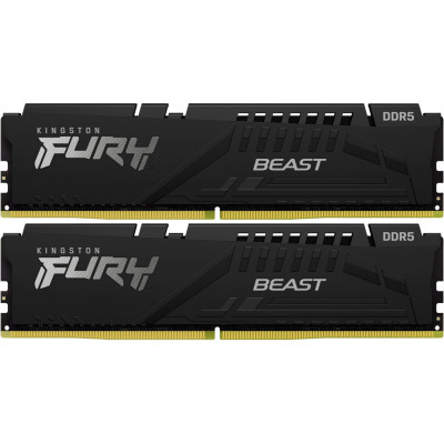 Память ПК Kingston DDR5 16GB 5200 FURY Beast Память ПК Kingston DDR5 16GB 5200 FURY Beast