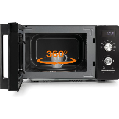 Микроволновая печь Gorenje, 20л, мех. управл., 800Вт, дисплей, черный