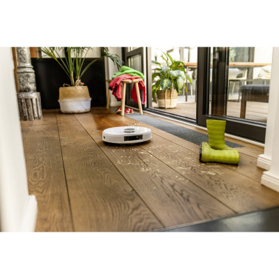 Karcher Робот-пилосос RCV 5, h=9.7см, вологе прибирання, конт пил -0.330л, вода -0.240л, автон. робота до 120хв, білий Karcher Робот-пилосос RCV 5, h=9.7см, вологе прибирання, конт пил -0.330л, вода -0.240л, автон. робота до 120хв, білий