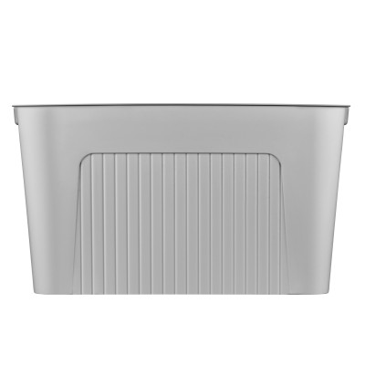 Ящик з кришкою для зберігання ARDESTO 45.5х31х24.5см, 23л, пластик PP, сірий