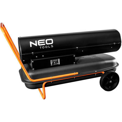 Тепловая пушка дизель/гаросин Neo Tools, прямого нагрева, 50кВт, 720м2, 1100м3/ч, колеса, IPX4, черный, 22.7кг Тепловая пушка дизель/гаросин Neo Tools, прямого нагрева, 50кВт, 720м2, 1100м3/ч, колеса, IPX4, черный, 22.7кг