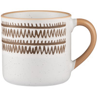 Чашка ARDESTO Ettore, 380мл, кераміка, білий