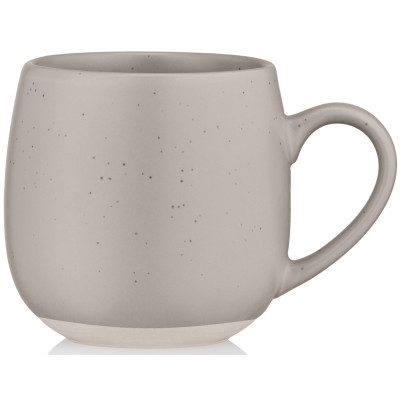 Чашка ARDESTO Alcor, 450мл, кераміка, сірий