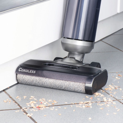 Пылесос Thomas беспроводной AQUA FLOORCLEANER CORDLESS, 150Вт, конт пил -0,75л, автон. работа до 35мин, НЕРА, голубой (785501)