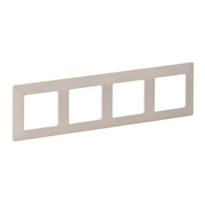 Рамка 4 поста Legrand Valena LIFE, слонова кістка