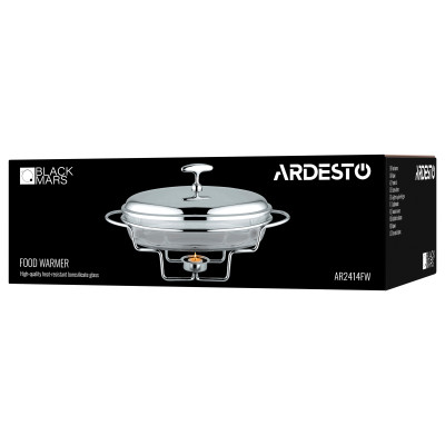 ARDESTO Марміт BLACK MARS, овальний, 3 л ARDESTO Марміт BLACK MARS, овальний, 3 л