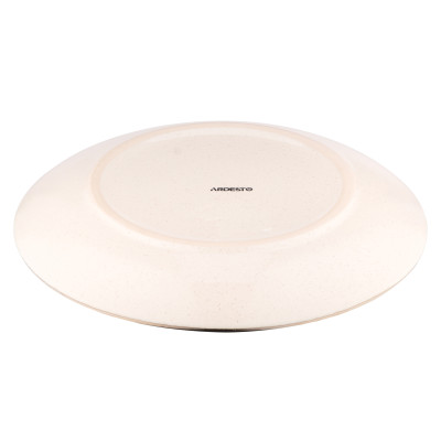 ARDESTO Тарілка десертна Emilia, 20см, кераміка, бежевий