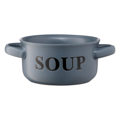 ARDESTO Бульйонниця Alcor, 550 мл, синя, кераміка ARDESTO Бульйонниця Alcor, 550 мл, синя, кераміка