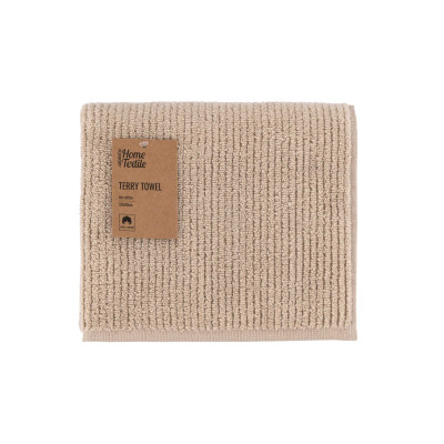 Рушник махровий ARDESTO Air, 50х90см, 100% бавовна, бежевий Рушник махровий ARDESTO Air, 50х90см, 100% бавовна, бежевий