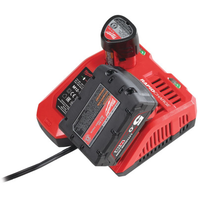 Зарядний пристрій Milwaukee M12-18FC TURBO 12/18В 1.01кг Зарядний пристрій Milwaukee M12-18FC TURBO 12/18В 1.01кг