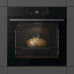Gorenje Духова шафа електрична, 77л, A+, пара, дисплей, піроліз, чорний