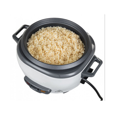 Рисоварка Russell Hobbs Medium, 300Вт, чаша-1.4л, электронное управление, съемная крышка, серо-черный