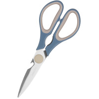Ножиці кухонні ARDESTO Gemini, 21см, нержавіюча сталь, пластик, сіро-синій