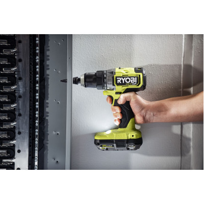 Шуруповерт-дрель аккумуляторный Ryobi ONE+ HP RDD18X-220S 18В 2х2А-ч ЗП 95Нм 500-2100об-хв 1.7кг сумка