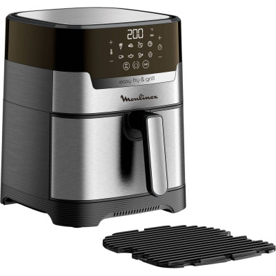 Мультипіч Moulinex EasyFry&Grill Digital, 1550Вт, чаша-4.2л, сенс. керув., пластик, сірий