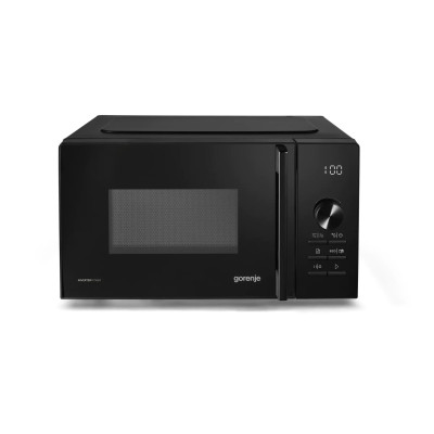 Мікрохвильова піч Gorenje, 20л, електр. керув., 800Вт, гриль, дисплей, 20 програм, інвертор, чорний Мікрохвильова піч Gorenje, 20л, електр. керув., 800Вт, гриль, дисплей, 20 програм, інвертор, чорний