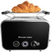 Тостер Russell Hobbs Distinctions 2-Slice 1670Вт, підігрів, розморожування, пластик, чорний