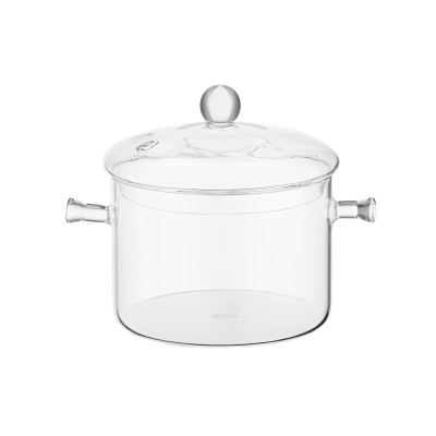 Каструля з кришкою ARDESTO Black Mars 1.5л, боросилікатне скло